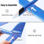 4 Pack Large Foam Airplane Toys for Kids