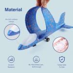 Foam Airplane Launcher Toys - 3 Pack