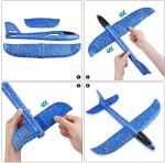 WenToyce 2 Pack Foam Gliders for Kids