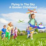 Foam Airplane Launcher Toys - 3 Pack