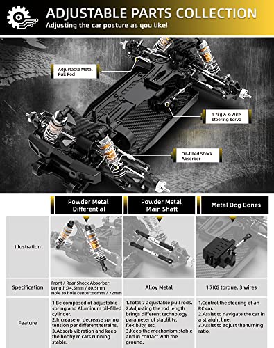 Fast 1:14 Brushless RC Truck - 63mph