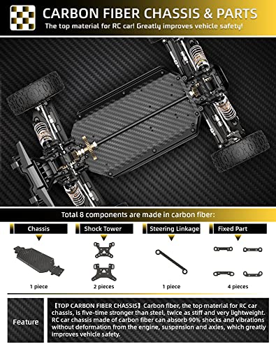 Fast 1:14 Brushless RC Truck - 63mph