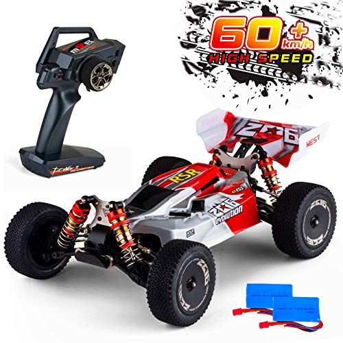 WLtoys 144001 RC Car - 60+ KMH - Red