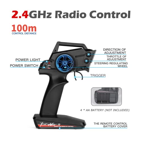 WLtoys 124016(V2) 75km/h Brushless RC Car