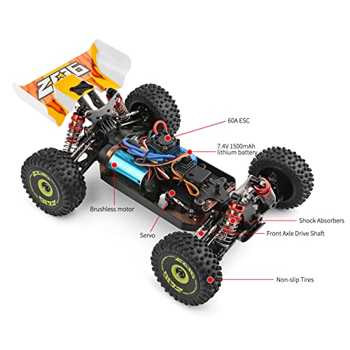 High Speed 4WD RC Car with Brushless Motor