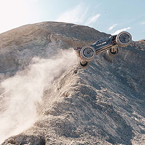 ARRMA RC Truck 1/8 Talion 6S BLX 4WD Extreme Bash Speed Truggy RTR (Battery and Charger Not Included), Black, ARA8707