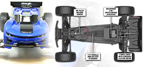 Redcat Racing Piranha-TR-10 Piranha Tr10 Truggy, Blue