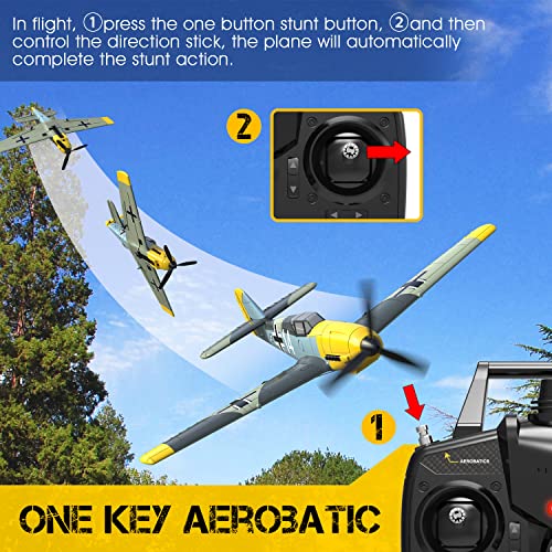 Ready-to-Fly RC BF-109 Plane for Beginners