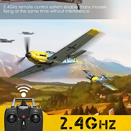 Ready-to-Fly RC BF-109 Plane for Beginners