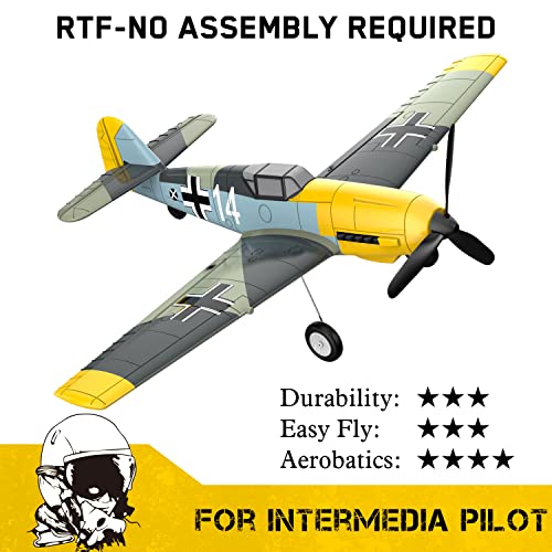 Ready-to-Fly RC BF-109 Plane for Beginners