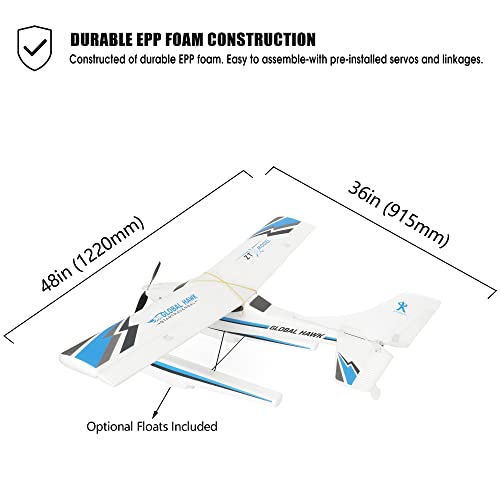 Global Hawk RC Seaplane with 2.4 GHz