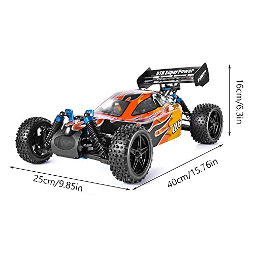 75cc Oil-Powered RC Crawler Truck - 1/10 Scale