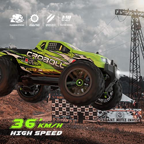 CROBOLL 1:18 RC Monster Truck, High Speed