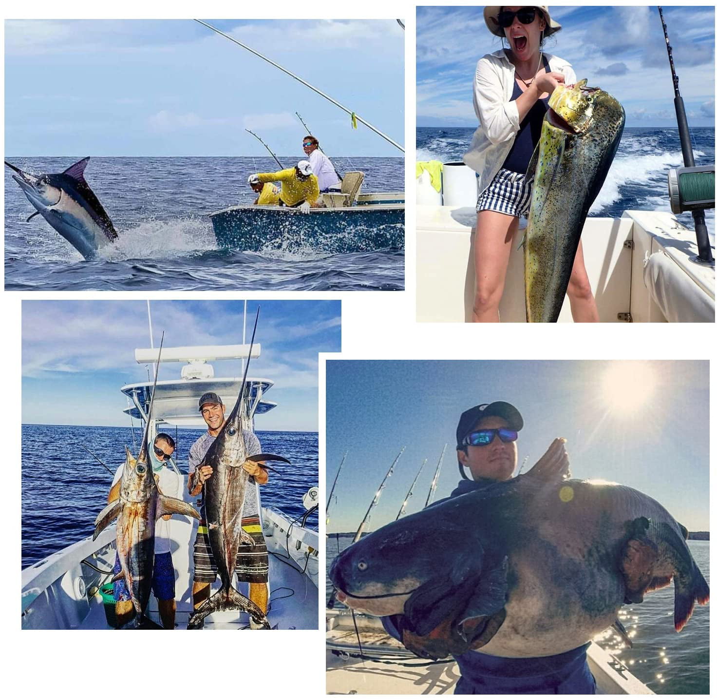 Sougayilang Saltwater Trolling Reel with 14+1BB