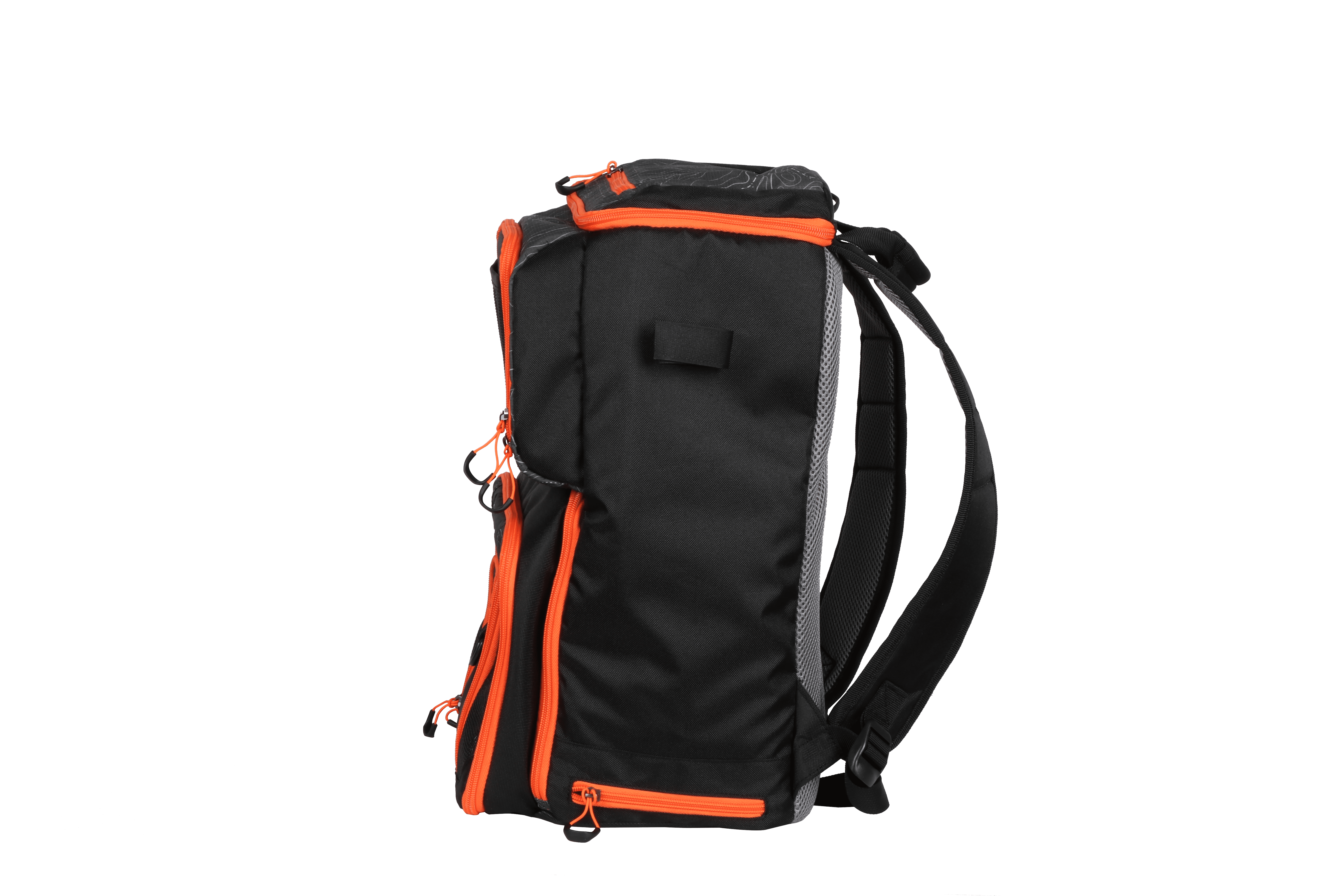 Elite Fishing Tackle Backpack with Bait Cooler, Black