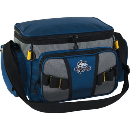 Blue Soft-Sided Tackle Bag for Fishing