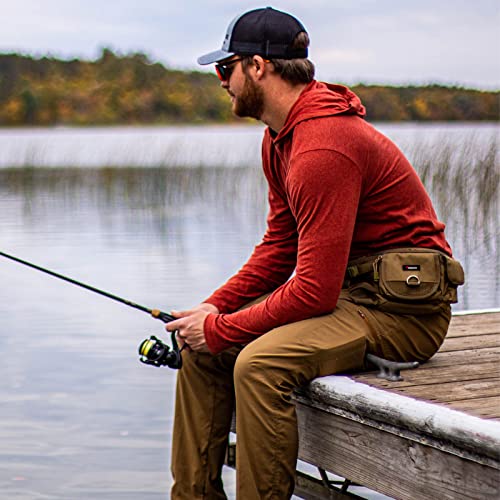 Piscifun Adjustable Waist Fishing Tackle Bag - Khaki