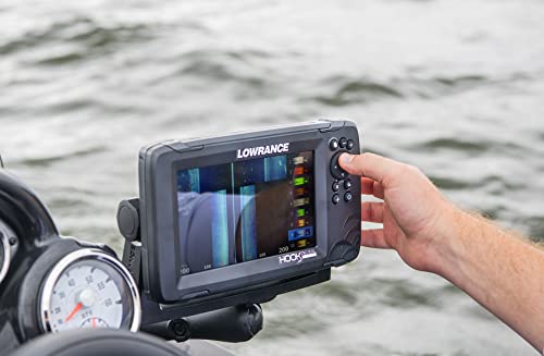 Lowrance HOOK Reveal 7 SplitShot Fish Finder with Transducer