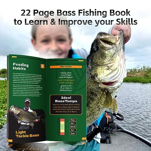 322-Piece Bass Fishing Lures Kit with Manual