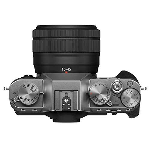 Silver Fujifilm X-T30 II with XC15-45mm Kit