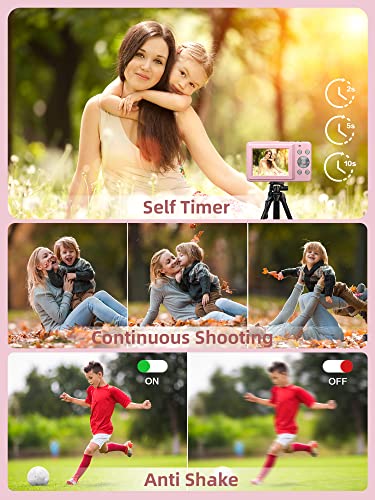 Compact 16X Zoom Digital Camera for Kids