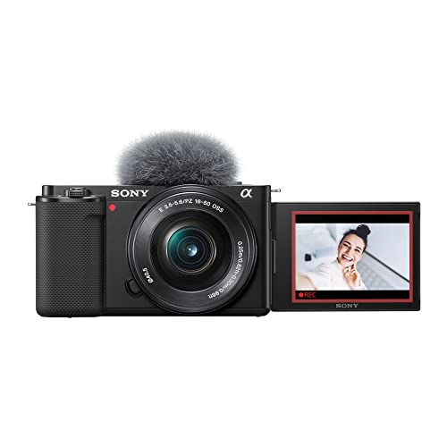 Sony Alpha ZV-E10 Mirrorless Camera Kit in Black