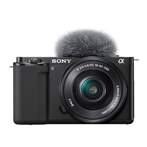 Sony Alpha ZV-E10 Mirrorless Camera Kit in Black