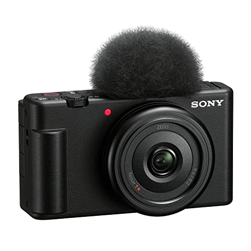 Sony ZV-1F Vlog Camera for Creators/Vloggers - Black