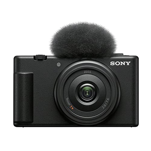 Sony ZV-1F Vlog Camera for Creators/Vloggers - Black