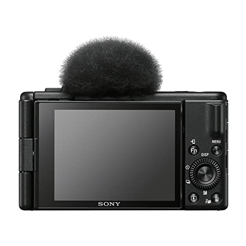 Sony ZV-1F Vlog Camera for Creators/Vloggers - Black