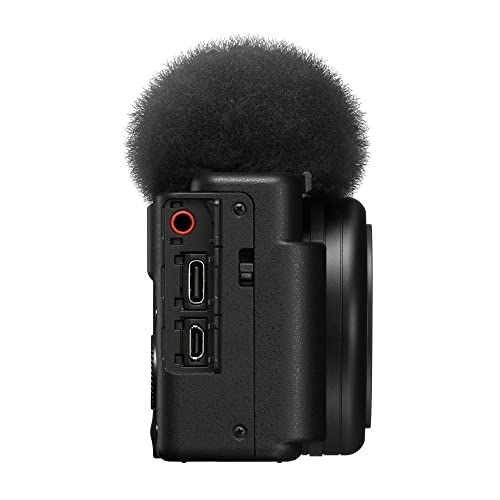 Sony ZV-1F Vlog Camera for Creators/Vloggers - Black
