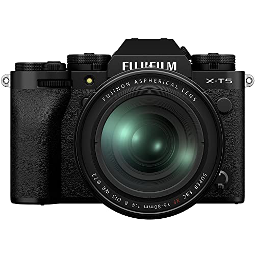 Fujifilm X-T5 Mirrorless Camera with XF16-80mm Lens