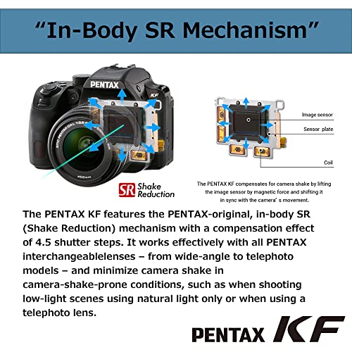 PENTAX KF APS-C DSLR Camera with Weather-Resistant Body