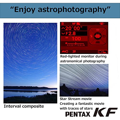 PENTAX KF APS-C DSLR Camera with Weather-Resistant Body