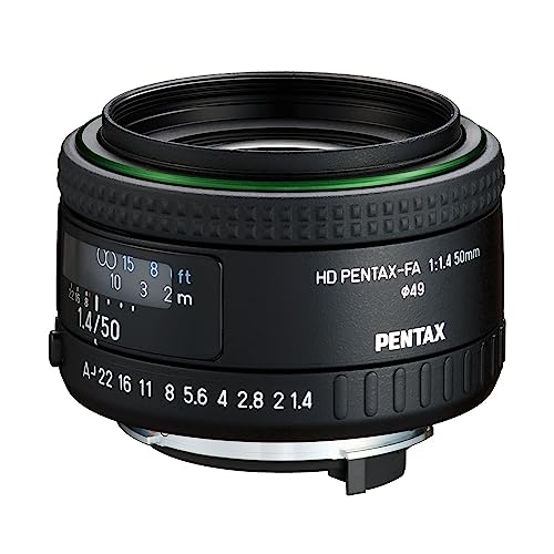 Pentax HD PENTAX-FA 50mmF1.4 Standard Lens for K-Mount Cameras