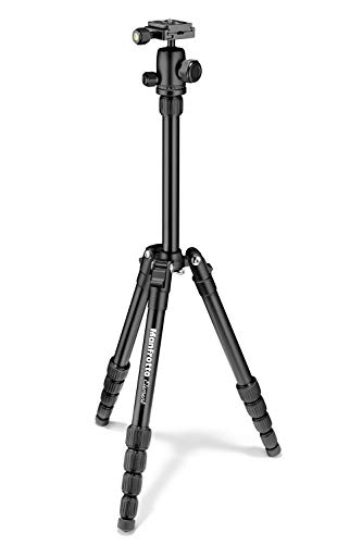 Manfrotto Element Traveller Small Aluminum Tripod, Black