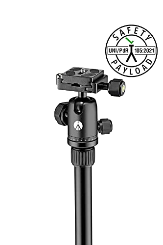 Manfrotto Element Traveller Small Aluminum Tripod, Black