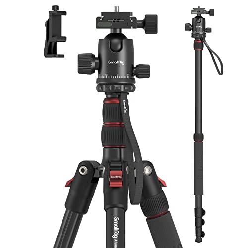 SmallRig Aluminum Camera Tripod & Monopod with 360°Ball Head