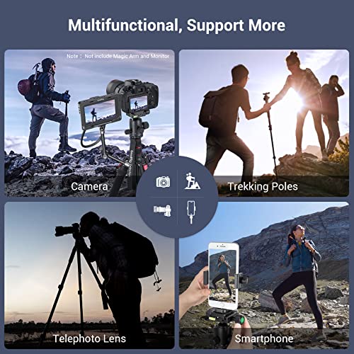 SmallRig Aluminum Camera Tripod & Monopod with 360°Ball Head