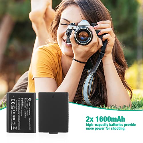 FirstPower LP-E10 Batteries for Canon EOS Rebel Cameras