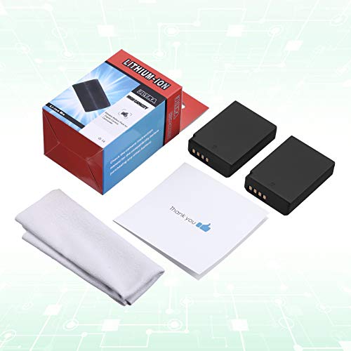 FirstPower LP-E10 Batteries for Canon EOS Rebel Cameras