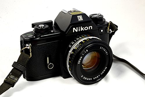 Renewed Nikon EM 35mm SLR Camera with 50mm F1.8 AI Lens