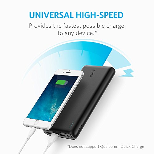 Anker Power Bank with Dual Input, 26,800 mAh