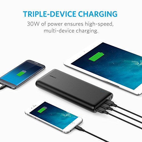 Anker Power Bank with Dual Input, 26,800 mAh