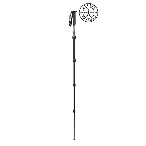 Manfrotto Element MII MMELMIIA5BK: Lightweight 5-Section Camera Monopod