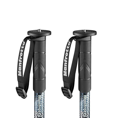 Manfrotto Element MII MMELMIIA5BK: Lightweight 5-Section Camera Monopod