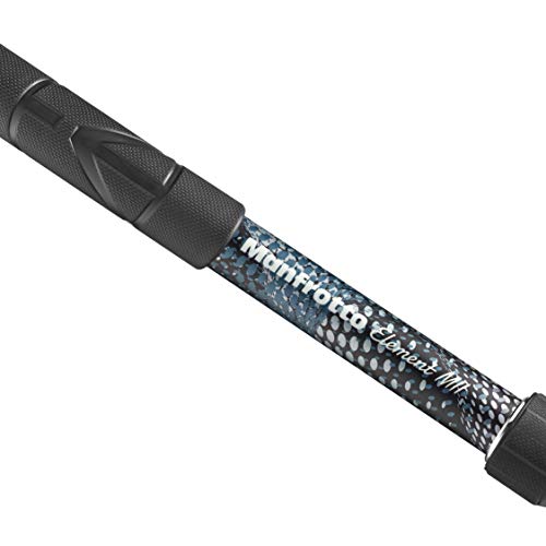Manfrotto Element MII MMELMIIA5BK: Lightweight 5-Section Camera Monopod