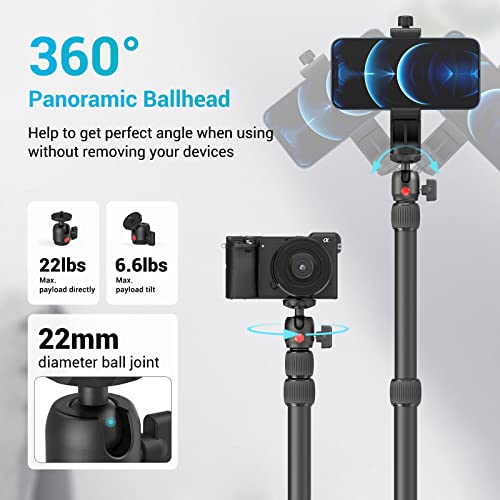 Adjustable Camera Table Stand for DSLR, Ring Light