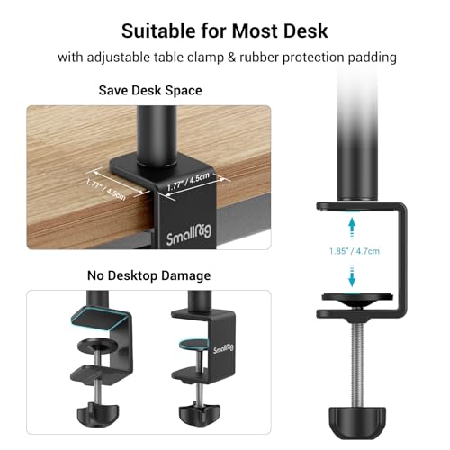 Adjustable Camera Table Stand for DSLR, Ring Light