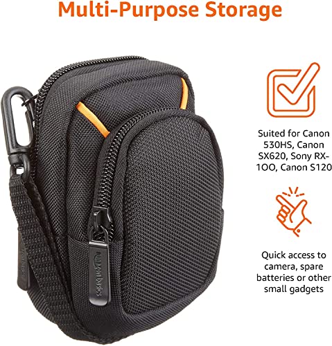 Medium Point and Shoot Camera Case, Black